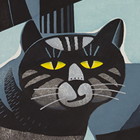 Cats by Inagaki Tomoo