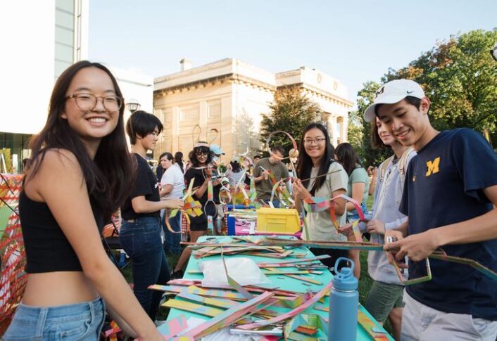 University students get creative at UMMA Artscapade 2021.