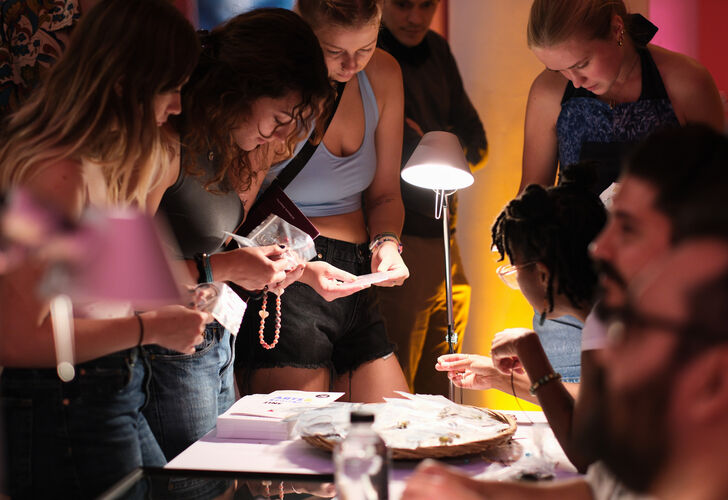 A celebration of UMMA's fall season with exhibition openings of You're Welcome, Hear Me Now, and A Gathering.