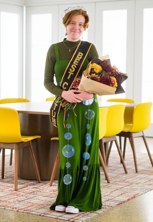 The "Feel Good Friday: Queer Night – Halloween Edition" event took place at UMMA on October 24, 2025. The night featured colorful projections by Venusloc, film screenings with Kris McKinney, performances by Baddie Brooks, Cherriel, and Na Bonsai, mini portrait sessions with Ruby Flwrs, Miranda Kyle, Miriam Uhura, and Yhasmin Wilder, and interactive photo and costume booths hosted by the UMMA Student Advisory Board.