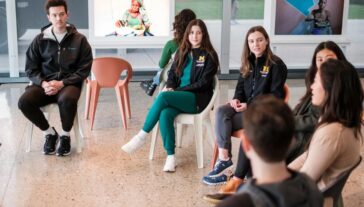 University students visit UMMA on September 25, 2025, joining tours led by David Choberka, Madeline October Wildman, and Julia Laplaca. A study room session was also led by LSA Professor Lisa Makman.