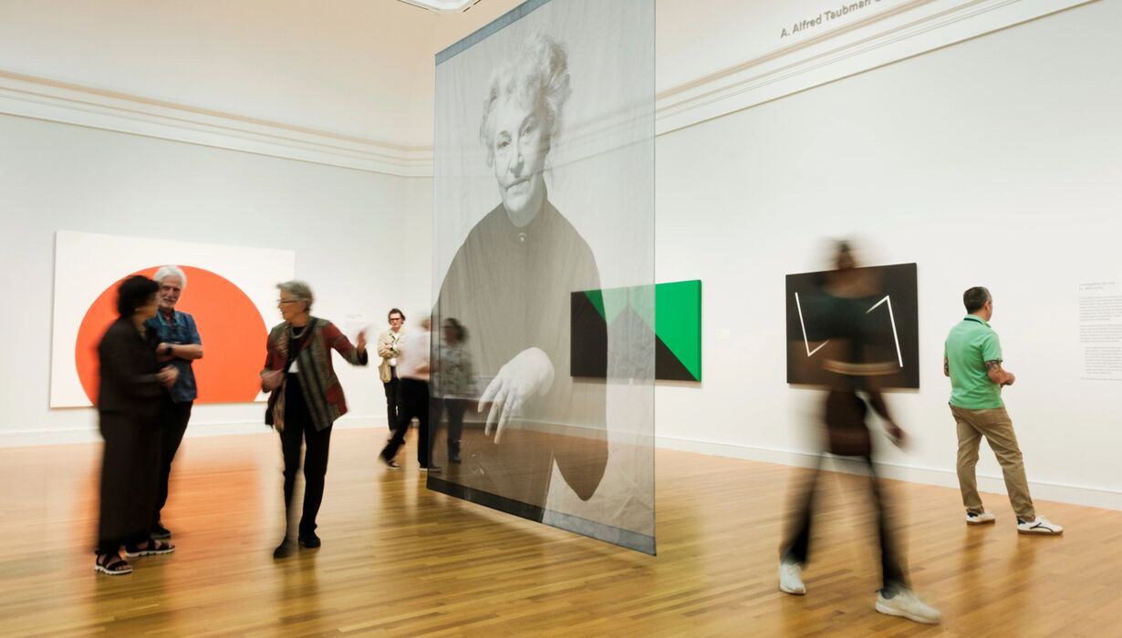 Guests enjoying the festivities of UMMA's Fall Opening Celebration event on September 19, 2025.